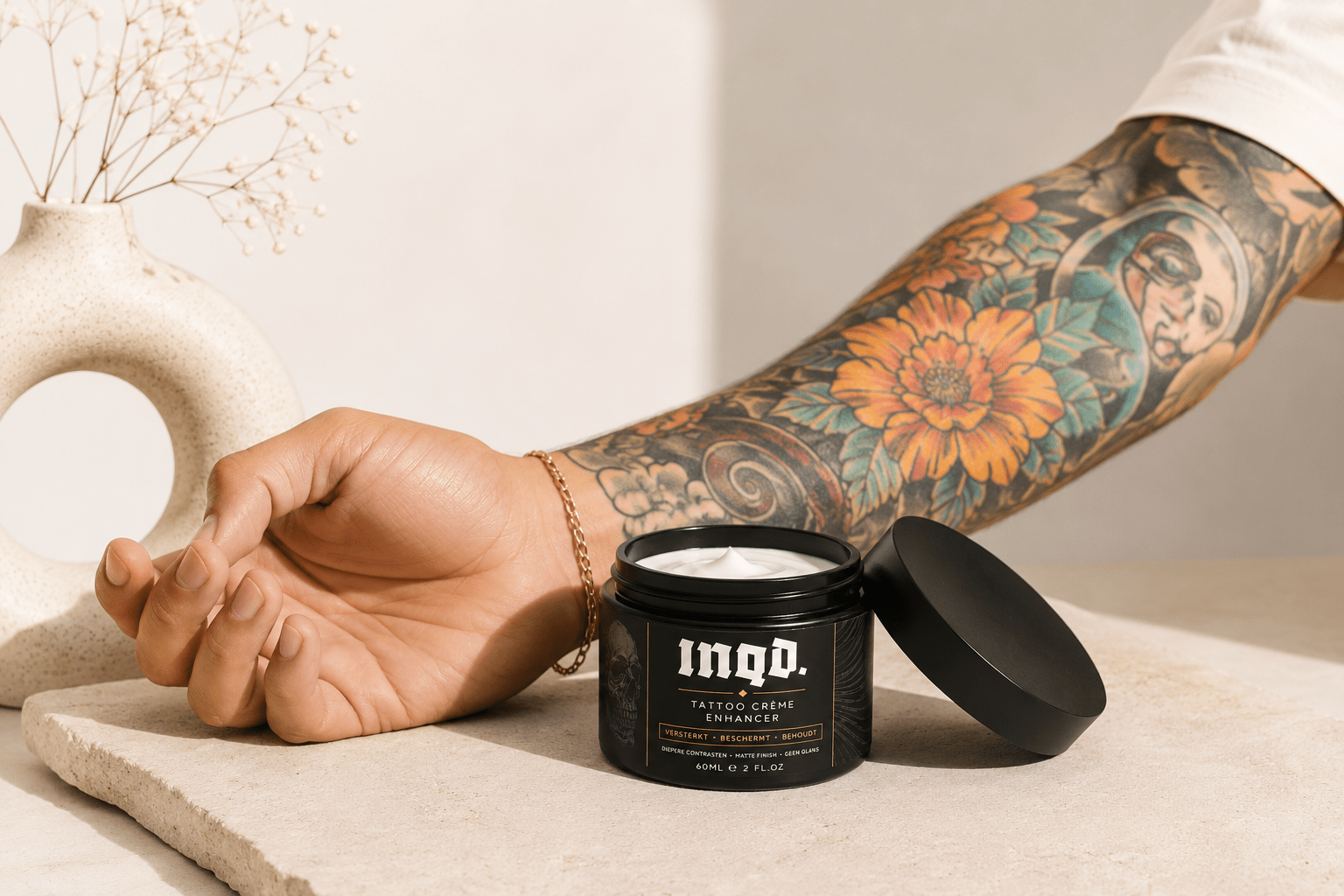 Hoe houd je tattoos mooi na het genezen?